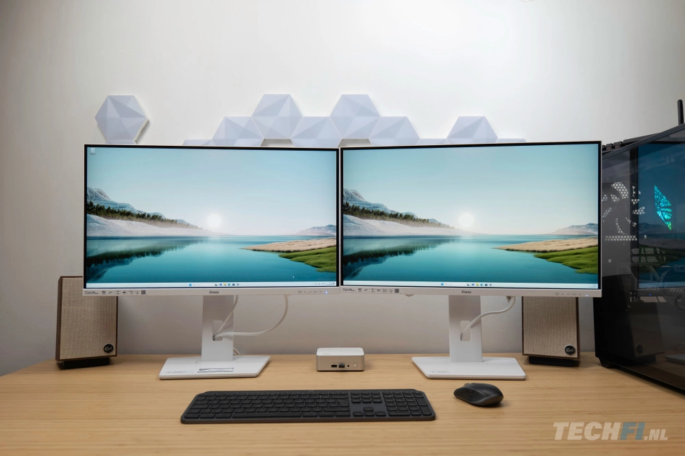 Iiyama ProLite XUB2797QSN en XUB2797QSU na bijstellen desktop