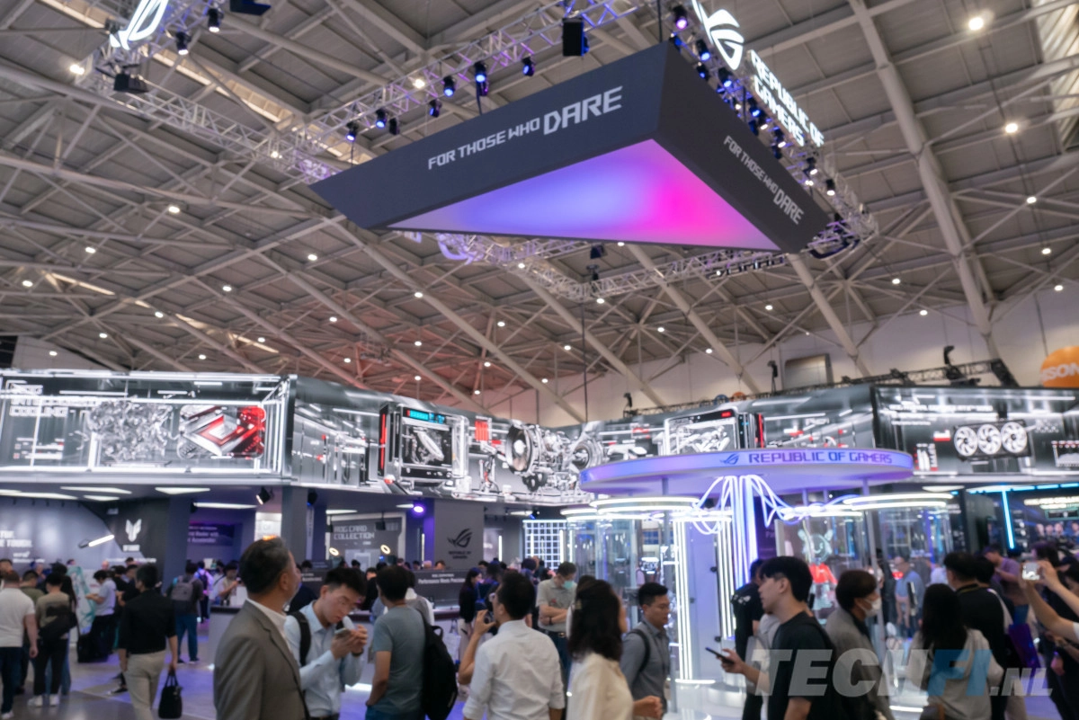 De stand van ASUS op Computex 2025