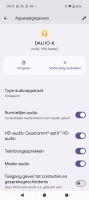 Screenshot Bluetooth-settings DALI IO-8