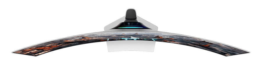 Samsung Odyssey OLED G9 G93SC bovenaanzicht
