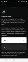 Smart Parking in de Nextbase-app