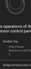 Sony Sound Connnect app voor WH-1000XM6 (dark mode)