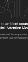 Sony Sound Connnect app voor WH-1000XM6 (dark mode)