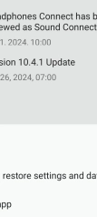 Sony Sound Connect app voor WH-1000XM6