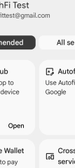 Google Pixel 9 (Material Design 3) - Instellingen, Google Services