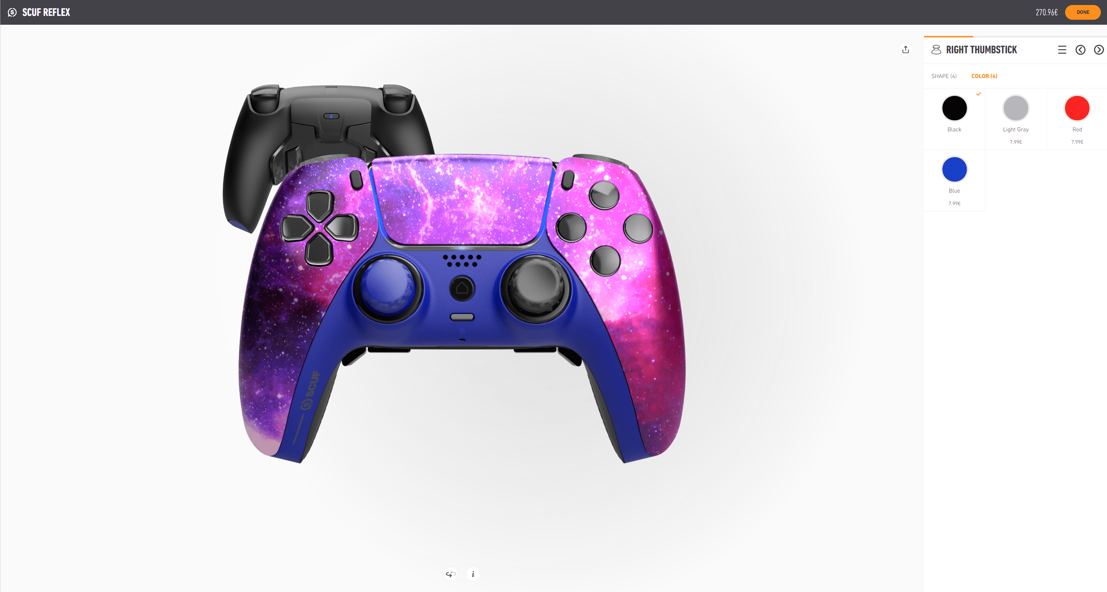 Luxe SCUF Reflex controller voor PS5 en PC is volledig aanpasbaar