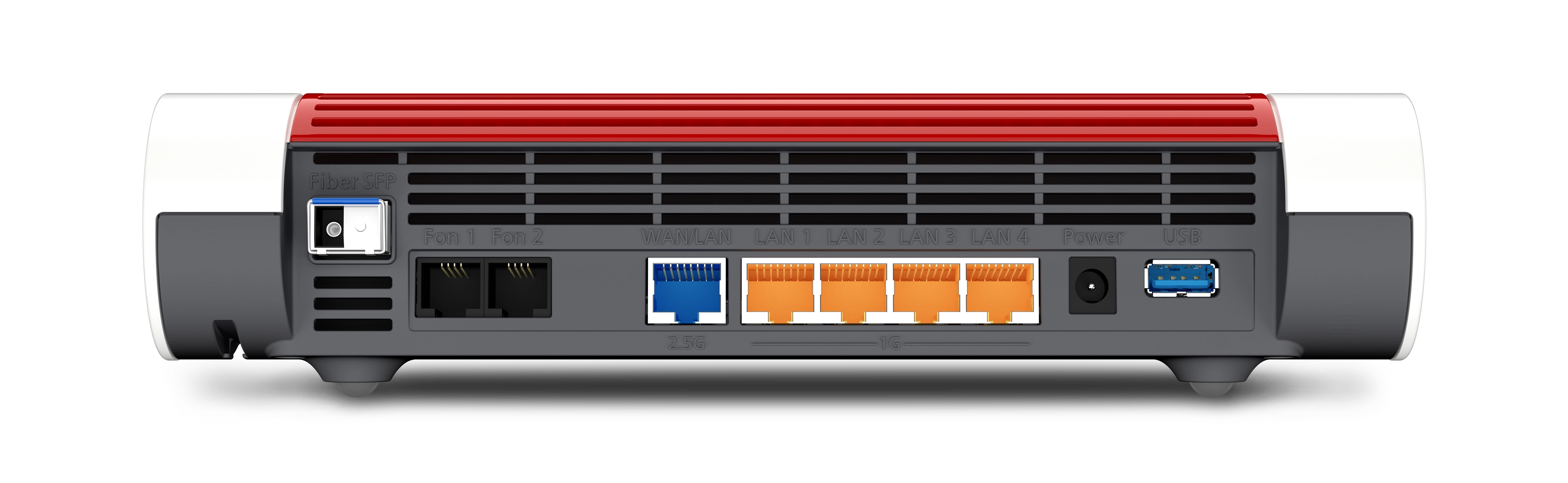 De Fritz!Box 5590 Fiber is het luxere broertje van de 5530 Fiber TechFi
