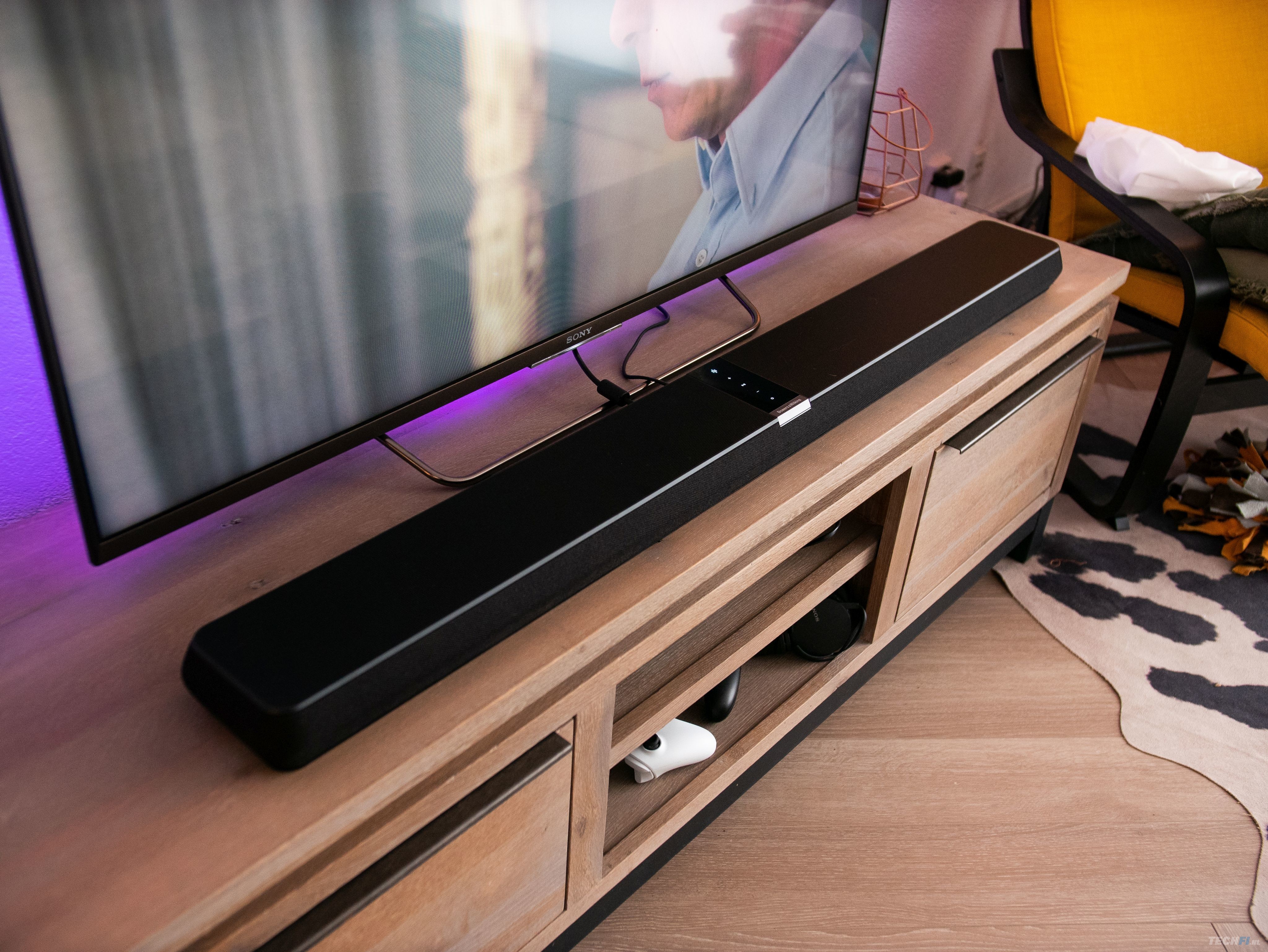 materiaal volgens wijs B&W Panorama 3 review: geen andere speakers nodig bij de TV | TechFi