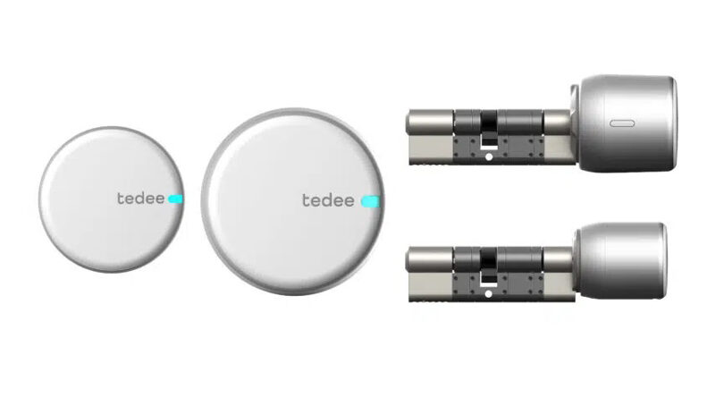 Tedee GO smart lock zilver met cilinderslot M&C Move kopen?