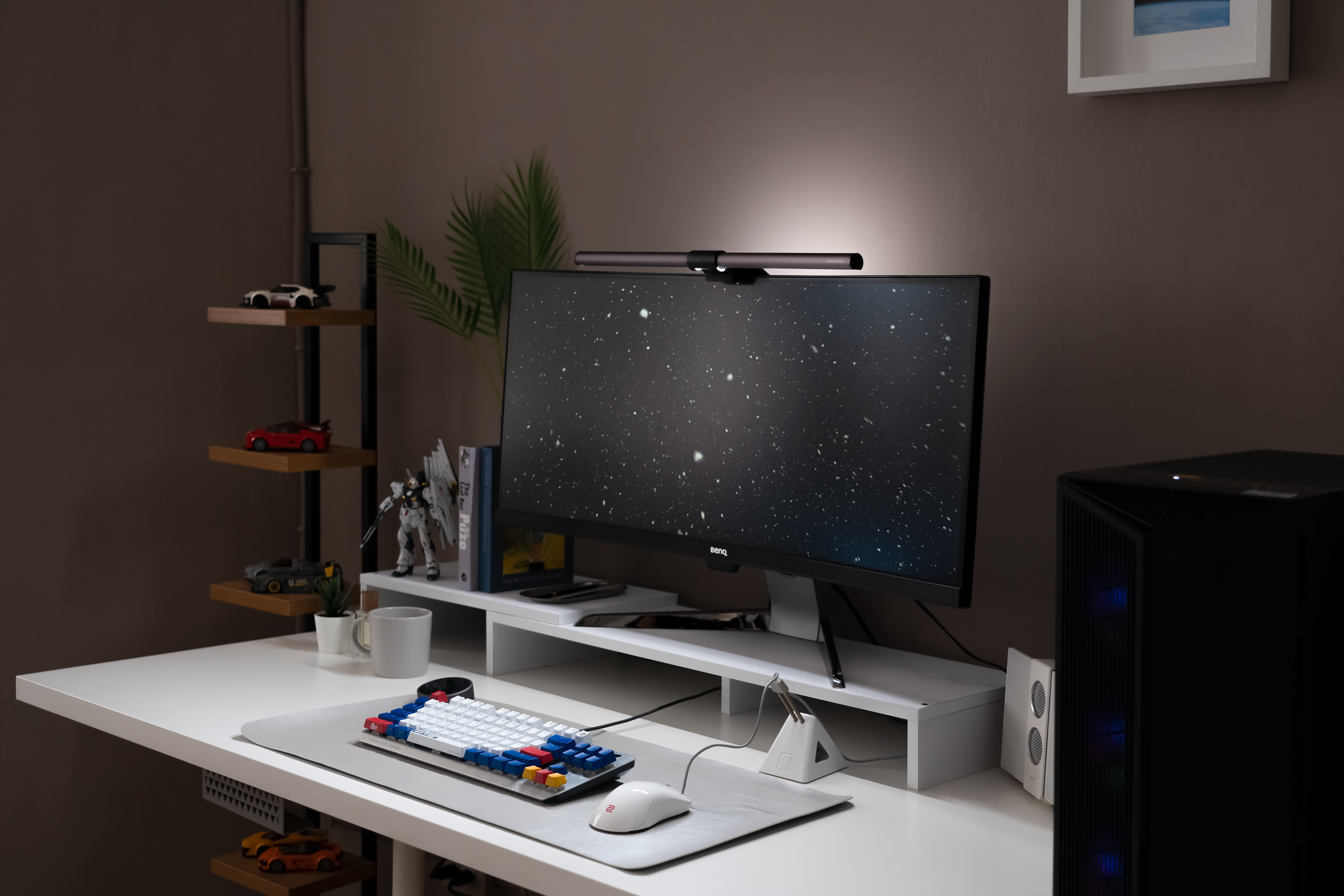 BenQ Screenbar Halo monitor lamp verlicht voor n achter monitor