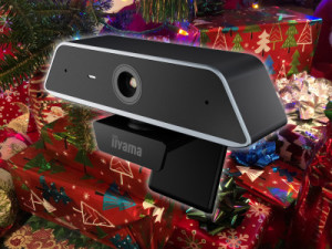 TechFi December 2022 giveaway #11: iiyama UC CAM80UM-1 4K Premium Conference Webcam