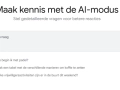 AI modus valt nog tegen voor accurate productinformatie