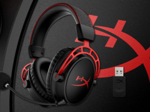 Draadloze HyperX Cloud Alpha Wireless gaming headset belooft 300 uur accuduur