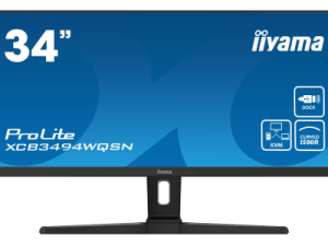 Werken en gamen op hetzelfde scherm, dat kan met de nieuwe iiyama Prolite XCB3494WQSN-B1 ultrawide monitor