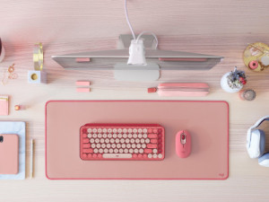 Logitech komt met POP Keys en POP Mouse: een retro draadloos toetsenbord set in fleurige kleuren