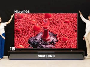 Samsung Micro RGB televisie meet 115 inch en gaat 30.000 euro kosten
