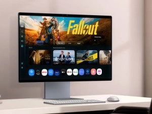 Een soort compacte OLED TV zonder tuner, maar met streaming: Samsungs nieuwe 32-inch Smart Monitor 