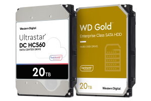 Western Digital maakt eerste OptiNAND schijven van 20 terabyte beschikbaar - privé cloud in zicht?