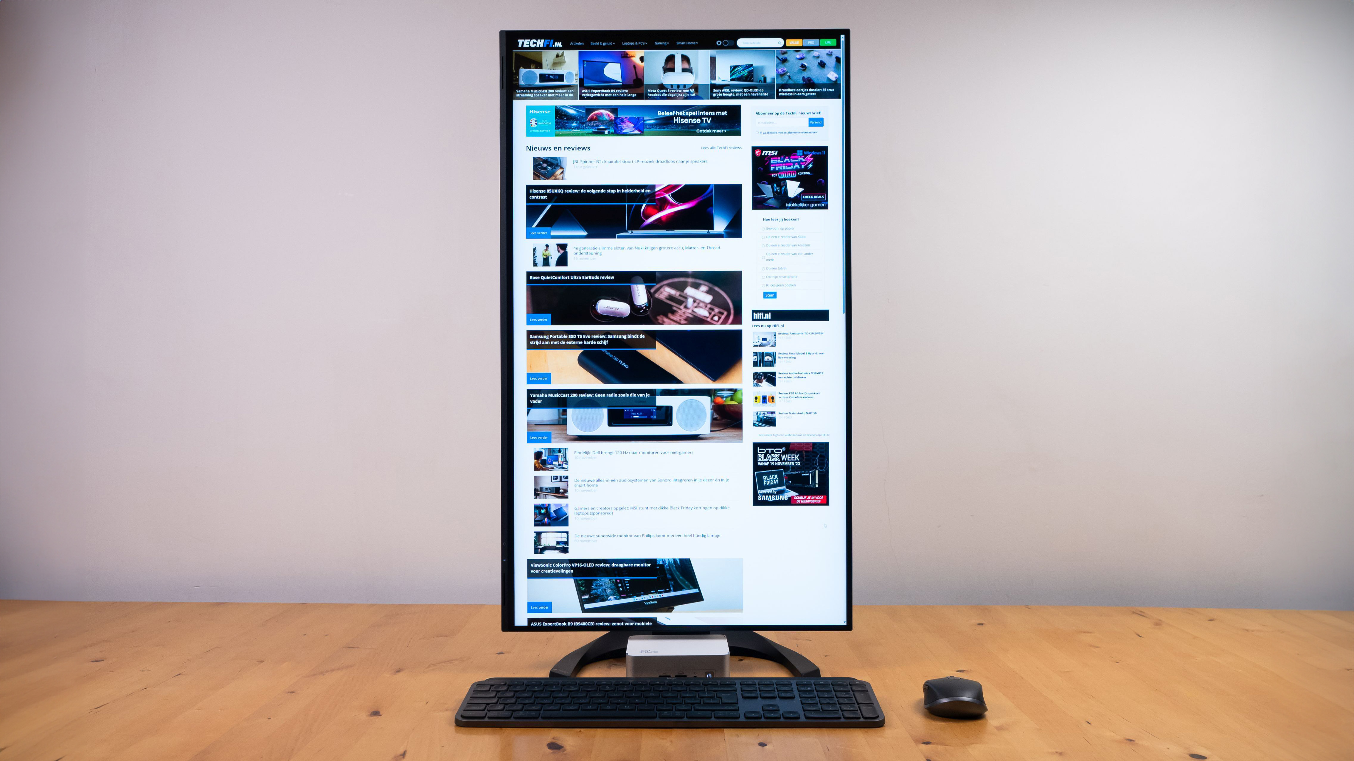 EIZO FlexScan EV3240X review voortreffelijk en voorzichtig DNR